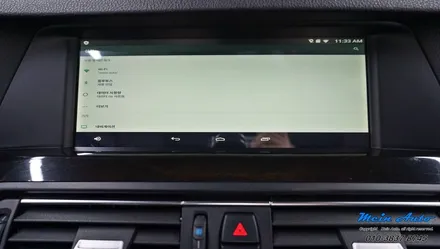 2014년 BMW 5시리즈(F10) 안드로이드 네비게이션 M2C-200A 셋탑 / 경남 창원