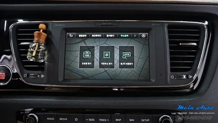 2018년 기아 더 뉴 카니발 안드로이드 네비게이션 M2C-200A 셋탑 / 경남 창원