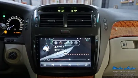 2004년 렉서스 LS430 9인치 안드로이드 올인원 네비게이션, 국산 후방카메라 / 경남 창원