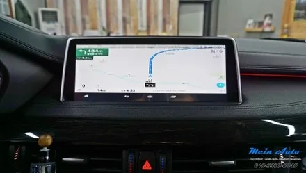 2015년 BMW X6(F16) 안드로이드 네비게이션 M2C-200A 셋탑, 아이나비 Z8000 블랙박스 / 경남 창원
