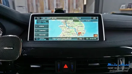 2015년 BMW X6(F16) 안드로이드 셋탑 네비게이션 M2C-200A 카블릿 / 경남 창원