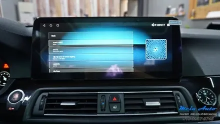 BMW 5시리즈(F10) 돌출형 12.3인치 안드로이드 올인원 설치 / 경남 창원