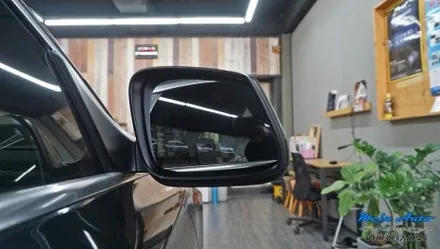 BMW 7시리즈(F01,F02) 측후방 감지기와 옵틱글래스 광각 미러, 컴포트 액세스, 무선 안드로이드 오토 설치