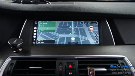 BMW 5GT(F07) 티맵, 카카오 내비 사용을 위한 유무선 안드로이드 오토 & 애플 카플레이 설치