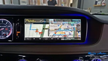 벤츠 S클래스(W222) 안드로이드 네비게이션 M2C-200A 플러스 설치