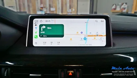 BMW X6(F16) 애플 카플레이 사용을 위한 순정 활성화 코딩 / 경남 창원