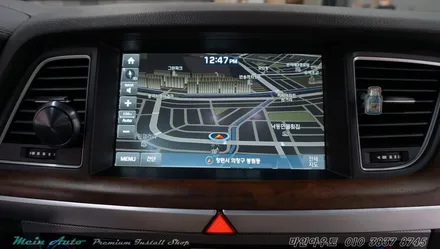 제네시스 G80 스마트폰 무선 미러링 장착 / 경남 창원