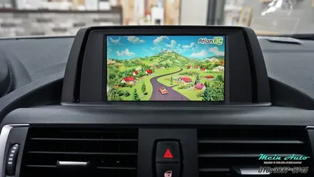 BMW 118d(F20) 아틀란 3D 터치 네비게이션 아이머큐리 CSS3 매립 장착 / 경남 창원