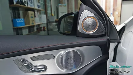 벤츠 GLC클래스(X253) 43 AMG 부메스터 3D 전동 트위터와 포칼 HP3 KR3 센터 스피커 장착 / 경남 창원