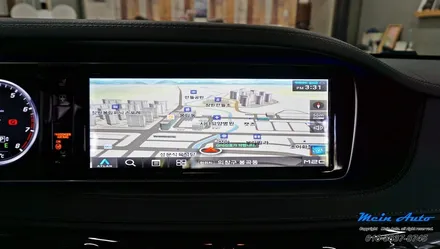 벤츠 S클래스(W222) S500 안드로이드 셋탑 M2C-200A 플러스 / 경남 창원