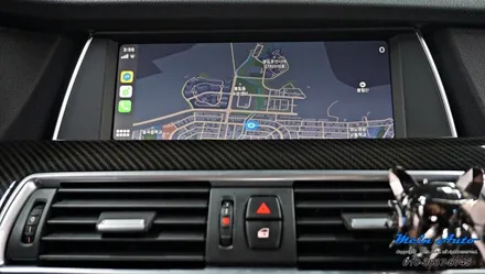 BMW 5GT(F07) 고화질 애플 카플레이와 에코파워팩 S7 보조배터리 시공 / 경남 창원