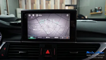 아우디 A6(C7) 안드로이드 셋탑 M2C-200A 카블릿 / 경남 창원