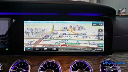 2020년 벤츠 E클래스(W213) E300 차량용 고화질 안드로이드 셋탑 M2C-200A 플러스 / 경남 창원