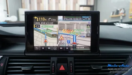 2011년 아우디 A6(C7) 안드로이드 네비게이션 M2C-200A 셋탑 / 경남 창원