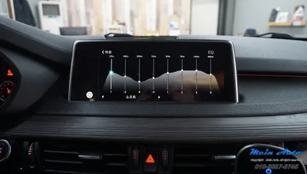 BMW X5(F15) 티맵, 카카오 내비, 네이버 지도 사용을 위한 애플 카플레이 & 안드로이드 오토 설치, 센터 스피커 교체