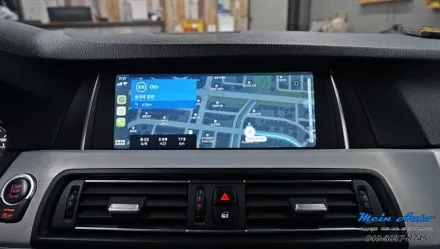 BMW 5시리즈(F10) T맵, 카카오 내비 사용 멜론, 유튜브 음악 감상 유무선 애플 카플레이 & 안드로이드 오토 설치