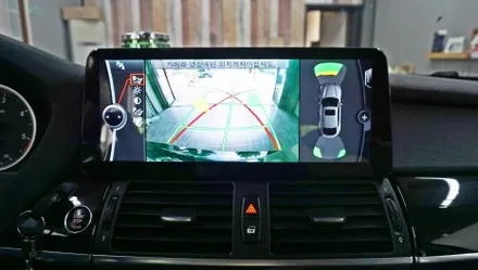 BMW X6(E71) 12.3인치 안드로이드 올인원 네비게이션 설치