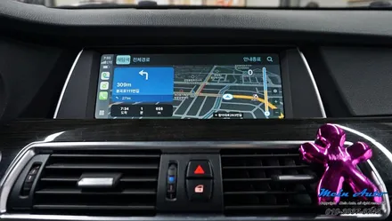 BMW 5GT(F07) 티맵, 카카오 내비 사용을 위한 애플 카플레이 & 안드로이드 오토 설치 / 경남 창원