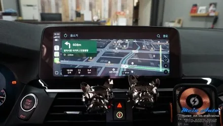 BMW X3(G03) 순정 애플 카플레이 활성화 코딩으로 티맵, 카카오 내비 사용 / 경남 창원