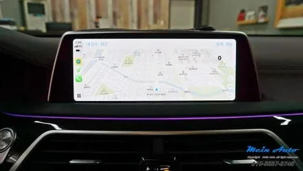 BMW 7시리즈(G11, G12) 티맵, 카카오 내비 사용을 위한 순정 애플 카플레이 활성화 코딩 / 경남 창원