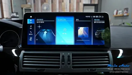 BMW 7시리즈(E65, E66) 12.3인치 안드로이드 올인원, 후방카메라 설치 / 경남 창원