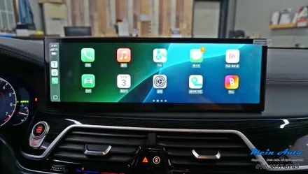 BMW 7시리즈(G12) 14.9인치 안드로이드 올인원 설치 / 경남 창원