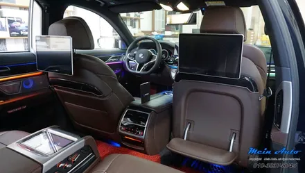 BMW 7시리즈(G12) 안드로이드 후석 모니터 노바 X13 플러스 설치 / 경남 창원
