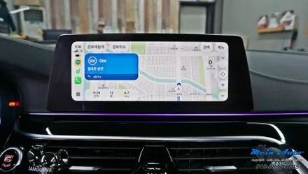 BMW 5시리즈(G30) 무선 안드로이드 오토 사용을 위한 모듈 설치 / 경남 창원