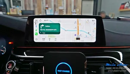 BMW 6GT(G32) 무선 안드로이드 오토 사용을 위한 전용 모듈 설치 / 경남 창원