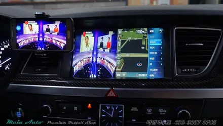 제네시스 G80 스포츠 무선 스마트폰 미러링 장착 / 경남 창원