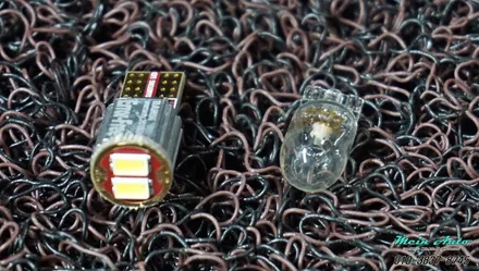 벤츠 S클래스(W221) LED 실내등, 트렁크등, 번호판등 / 경남 창원