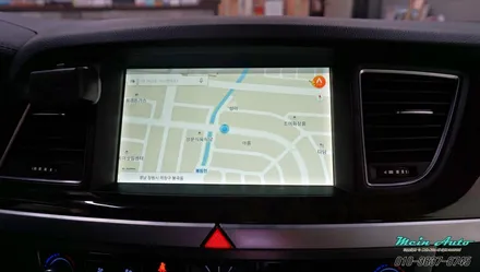 제네시스 DH(G80)에 안드로이드 셋탑 모토로이드 장착 / 경남 창원