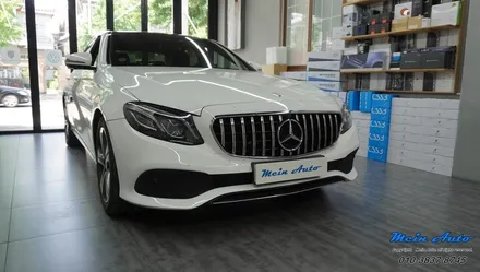 벤츠 E클래스(W213)에 AMG GT 타입 세로 그릴 장착 / 경남 창원