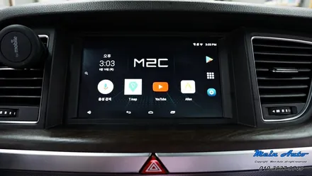 제네시스 DH(G80) 차량용 안드로이드 시스템 아트뷰 M2C 200A 카블릿 장착(T맵, 카카오 내비, 유튜브, 넷플릭스...) / 경남 창원