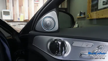 벤츠 C클래스(W205) C200 부메스터 st 3D 전동 트위터 장착 / 경남 창원
