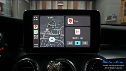 벤츠 C클래스(W205) C200 애플 카플레이(Apple CarPlay) / 경남 창원