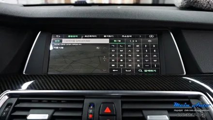 BMW 5GT(F07) 안드로이드 셋탑 M2C-200A + 순정 헤드 업 디스플레이 연동 / 경남 창원
