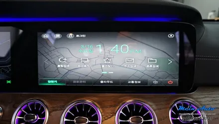 2020년 벤츠 E클래스(W213) E300 차량용 고화질 안드로이드 셋탑 M2C-200A 플러스 / 경남 창원
