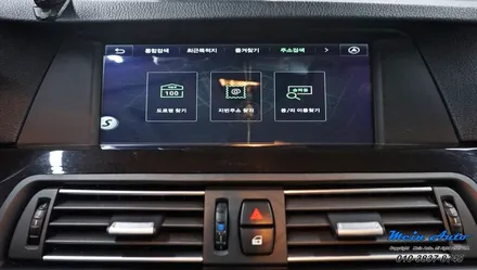 2010년 BMW 528i(F10) 아틀란 셋탑 네비게이션 JY-Z1 프리미엄 / 경남 창원