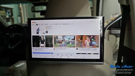 2022년 현대 팰리세이드(LX2) 안드로이드 후석 모니터 노바 Z9 / 경남 창원