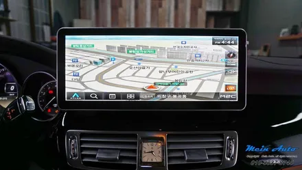 2012 벤츠 W218 CLS클래스 국산 12.3인치 모니터 + 안드로이드 네비게이션 M2C-200A 셋탑 / 경남 창원