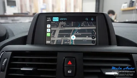 2013 BMW F20 1시리즈 유무선 애플 카플레이 & 안드로이드 오토, 국산 후방카메라 / 경남 창원