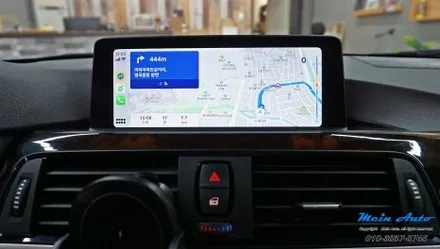BMW 3시리즈(F30) 티맵, 카카오 내비 사용을 위한 유무선 카플레이 & 안드로이드 오토 설치 / 경남 창원