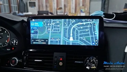 BMW X3(F25) 12.3인치 안드로이드 올인원 네비게이션 설치