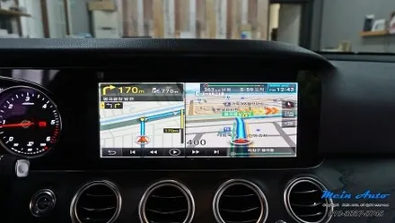 벤츠 E클래스(W213) 안드로이드 네비게이션 M2C-200A 플러스 설치