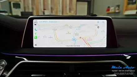 BMW 7시리즈(G11, G12) 티맵, 카카오 내비 사용을 위한 순정 애플 카플레이 활성화 코딩 / 경남 창원