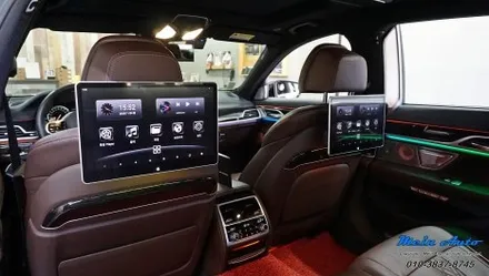 BMW 7시리즈(G12) 안드로이드 후석 모니터 노바 X13 플러스 설치 / 경남 창원