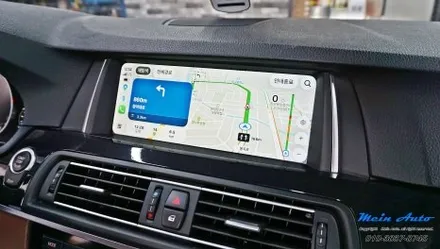 BMW 5시리즈(F10) 무선 애플 카플레이 & 안드로이드 오토 설치 / 경남 창원