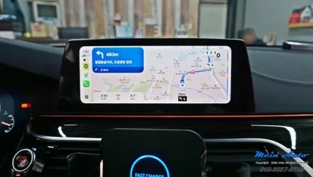 BMW 6GT(G32) 무선 안드로이드 오토 사용을 위한 전용 모듈 설치 / 경남 창원