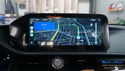 렉서스 ES300h(XV60) 무선 애플 카플레이 & 안드로이드 오토 터치 모니터 설치 / 경남 창원